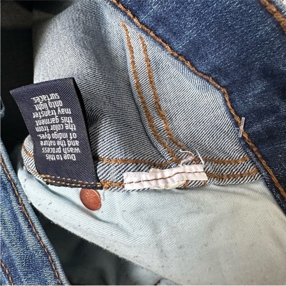 Madewell 10’’ High Rise Button Fly Skinny Jeans Raw Hem in Cordova Wash Sz 28 - Picture 8 of 14